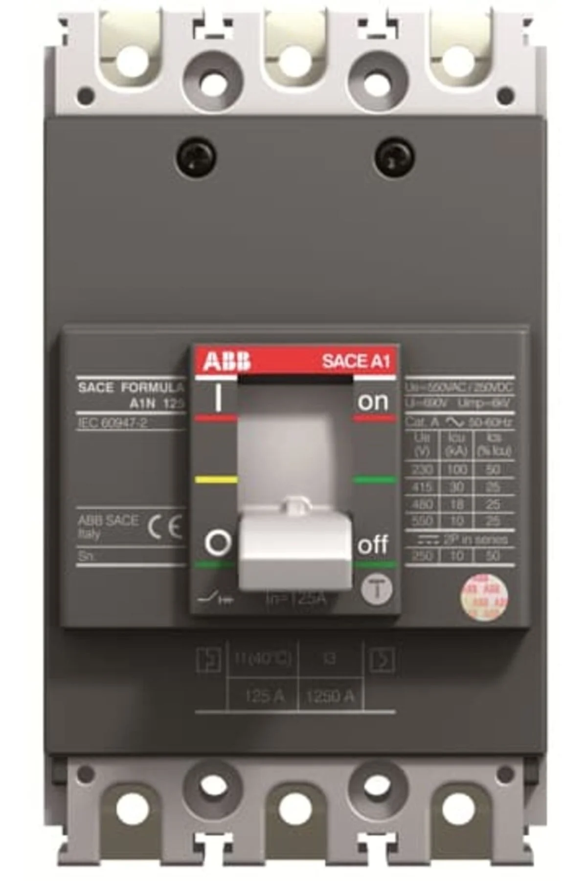 Formula Kompakt Şalter,3x40a,termik Manyetik Şalter, A1n 40a 36ka,3p