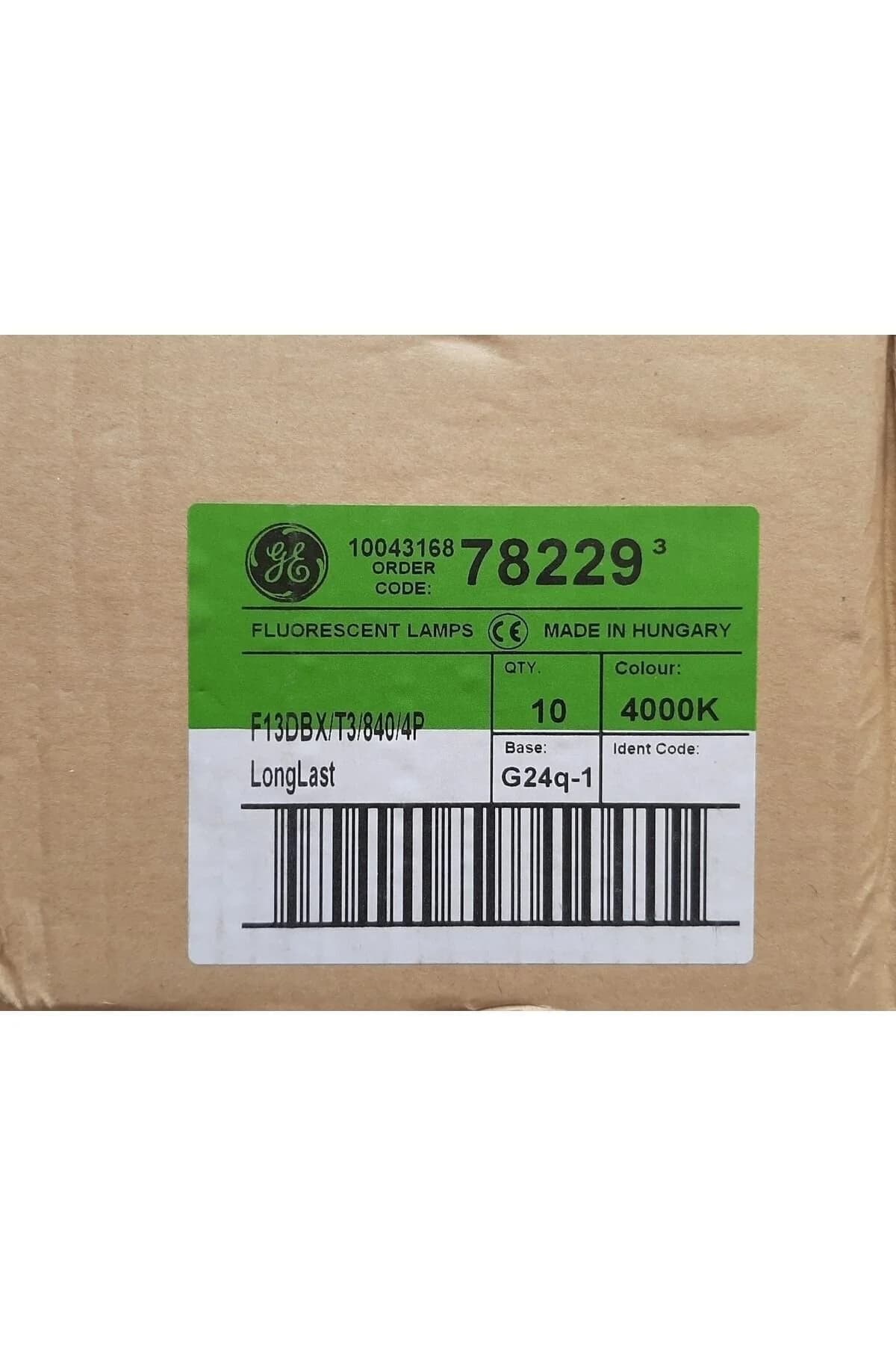 Longlast Biax D/e 13w Ampul G24q-1,beyaz Işık ( Ürün 4 Pimlidir )