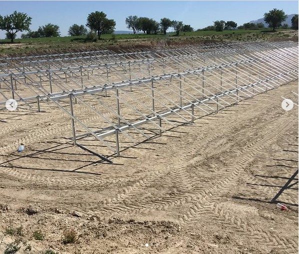 Öykücan Enerji 400 kWp güneş enerji santrali, 400 kVA trafo ve enerji nakil hattı — fotoğraf 1